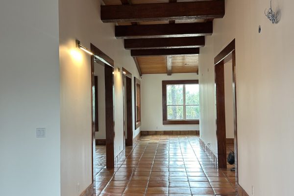 16X16" Saltillo Tile in the Natural Color.