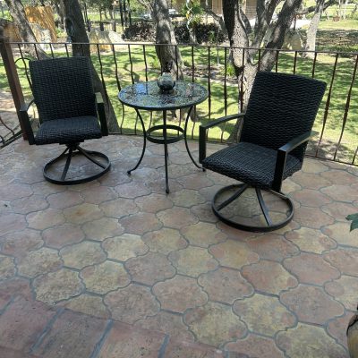 12" San Felipe Heritage Terracotta tile in the natural color.